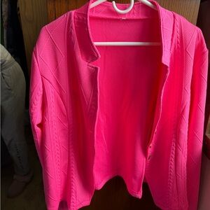 Vibrant Pink Women's Cardigan